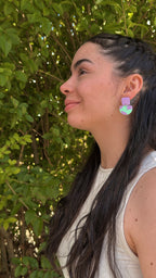 Nina | Verde Agua Lila