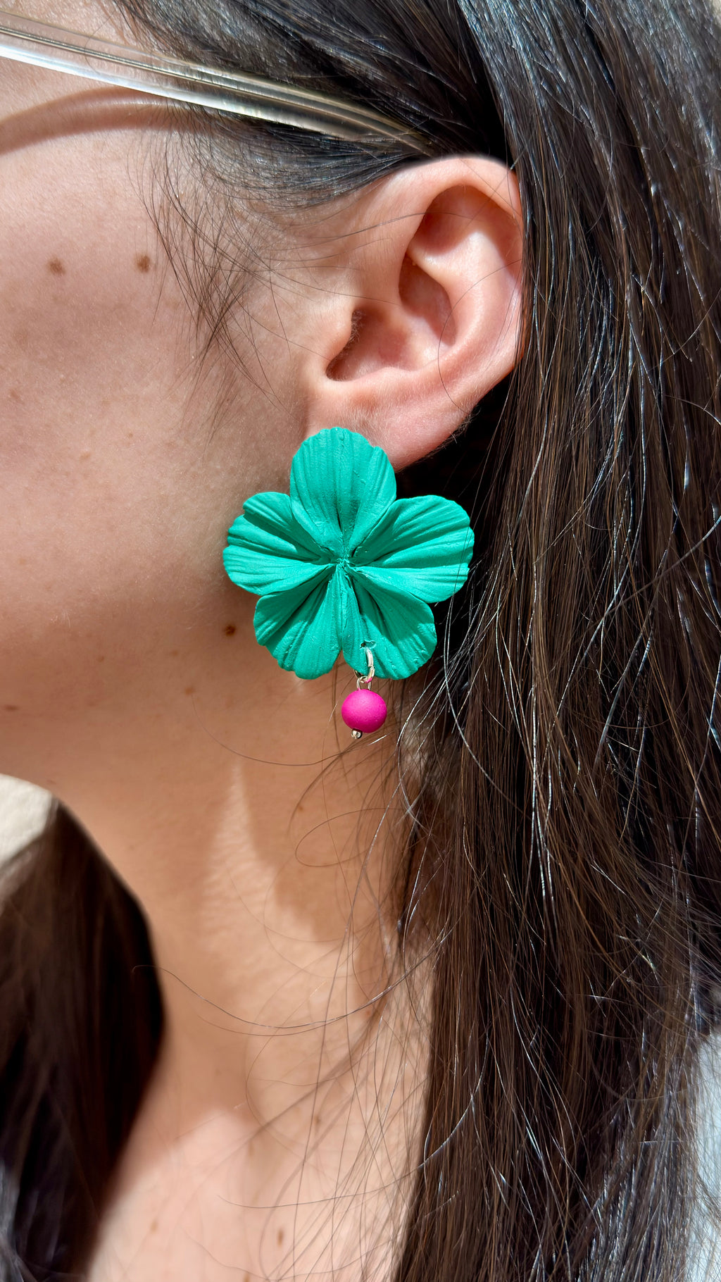 Clari | Green & Pink