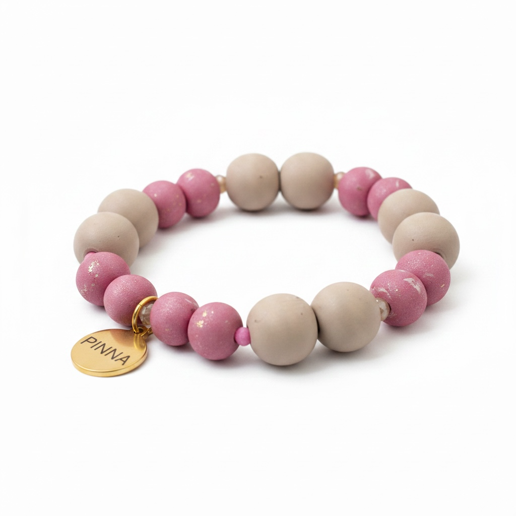 Pulsera | Rosa Beige