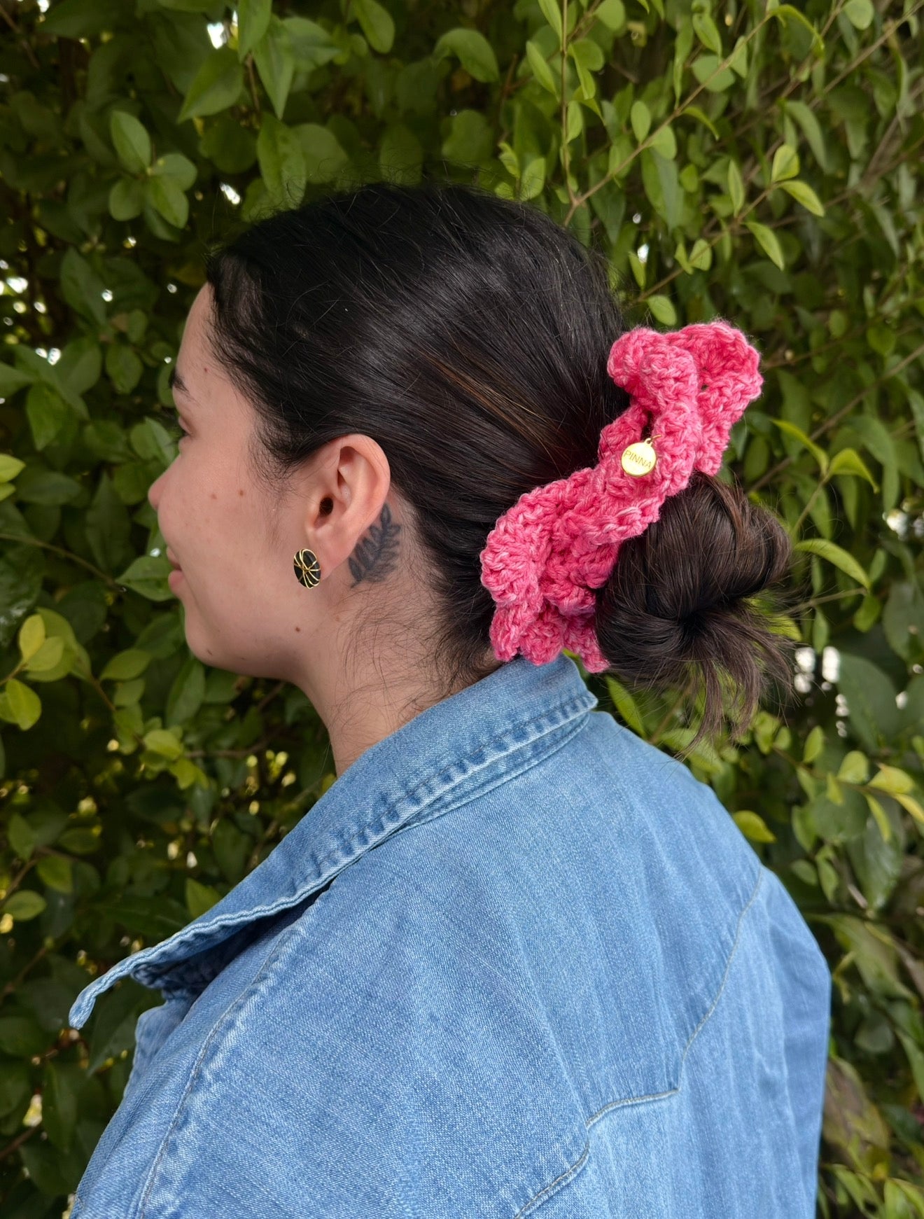 Coleta Tejida | Rosa