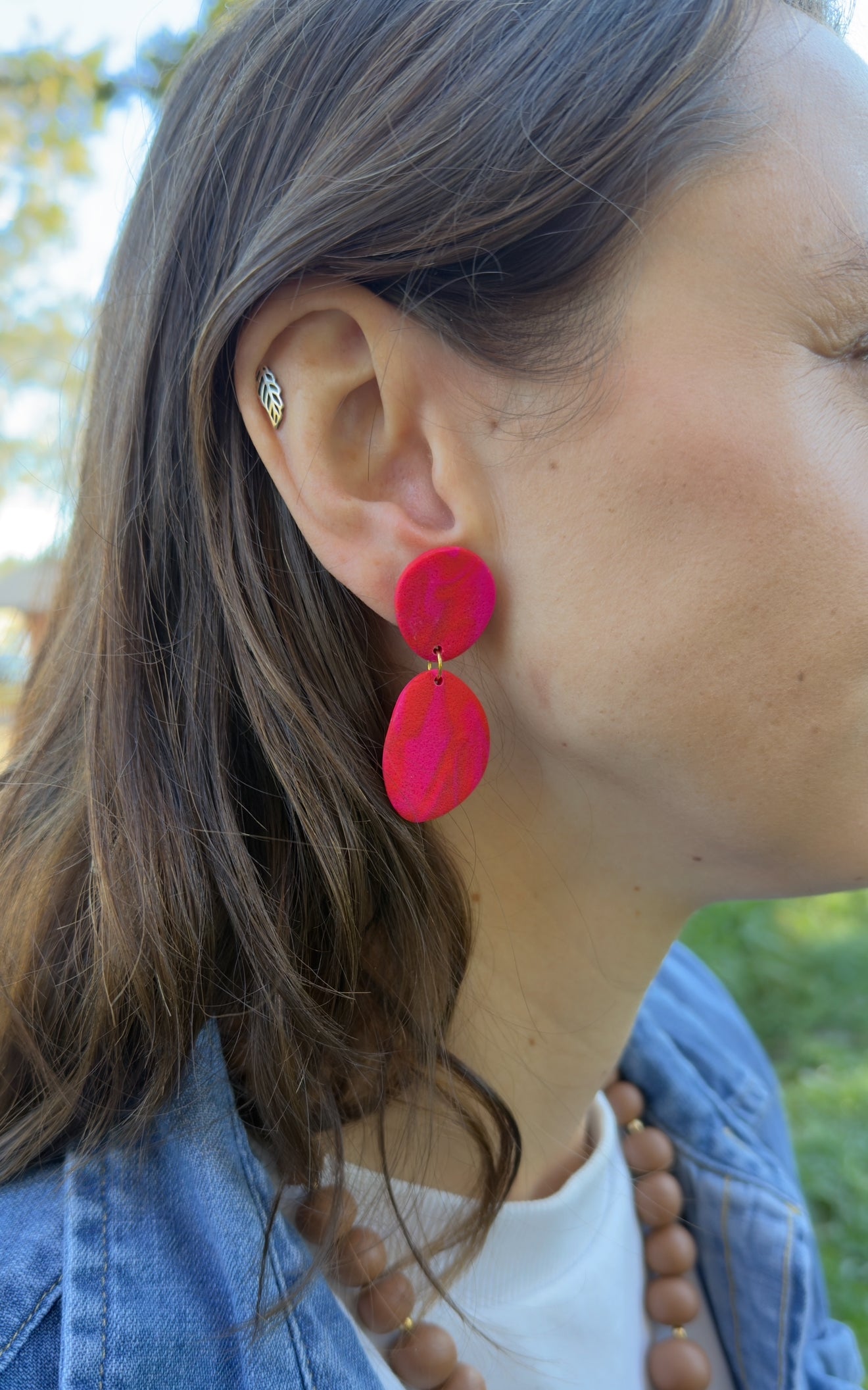 Zoe | Red & Fucsia
