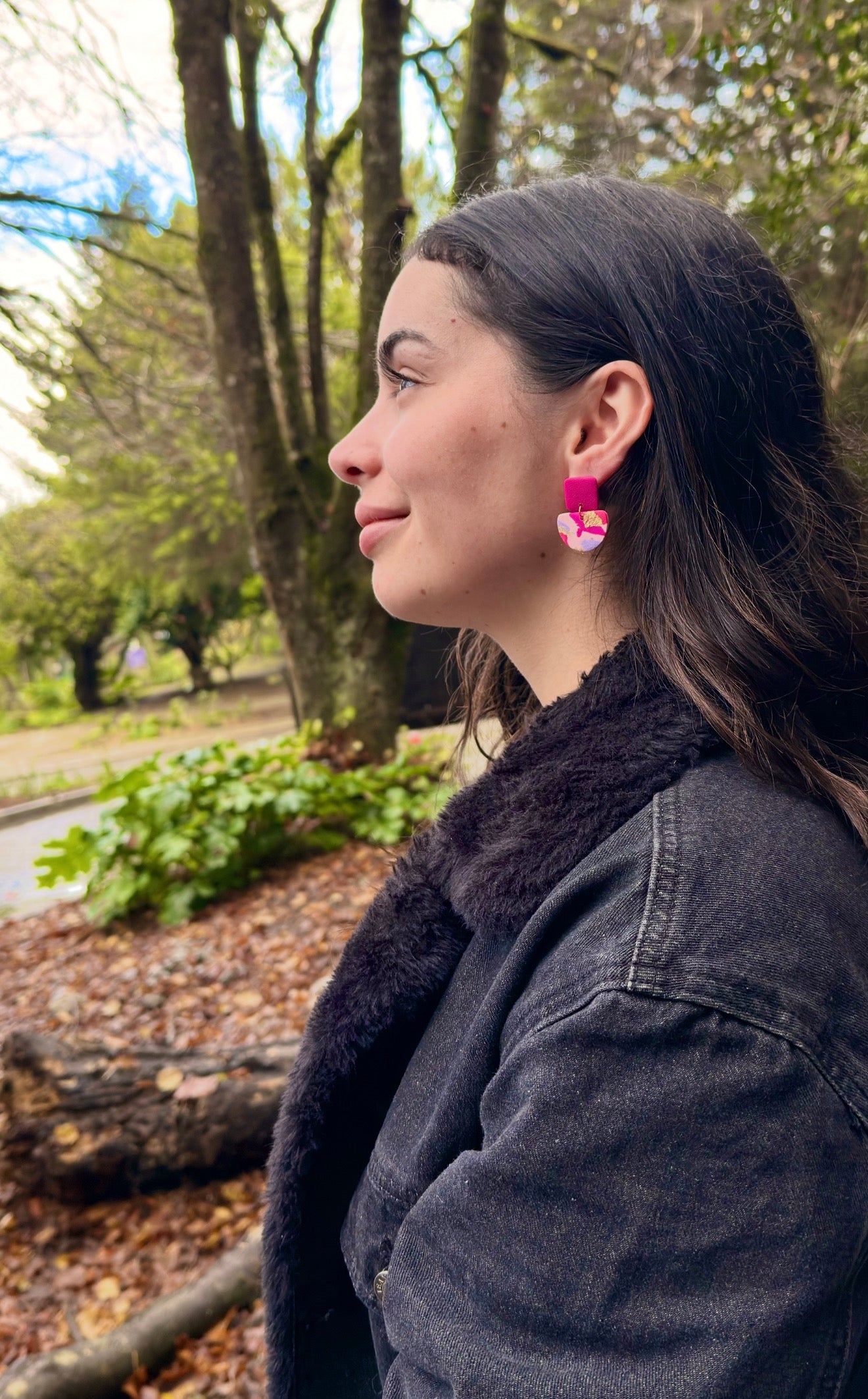 Nina | Golden Fucsia