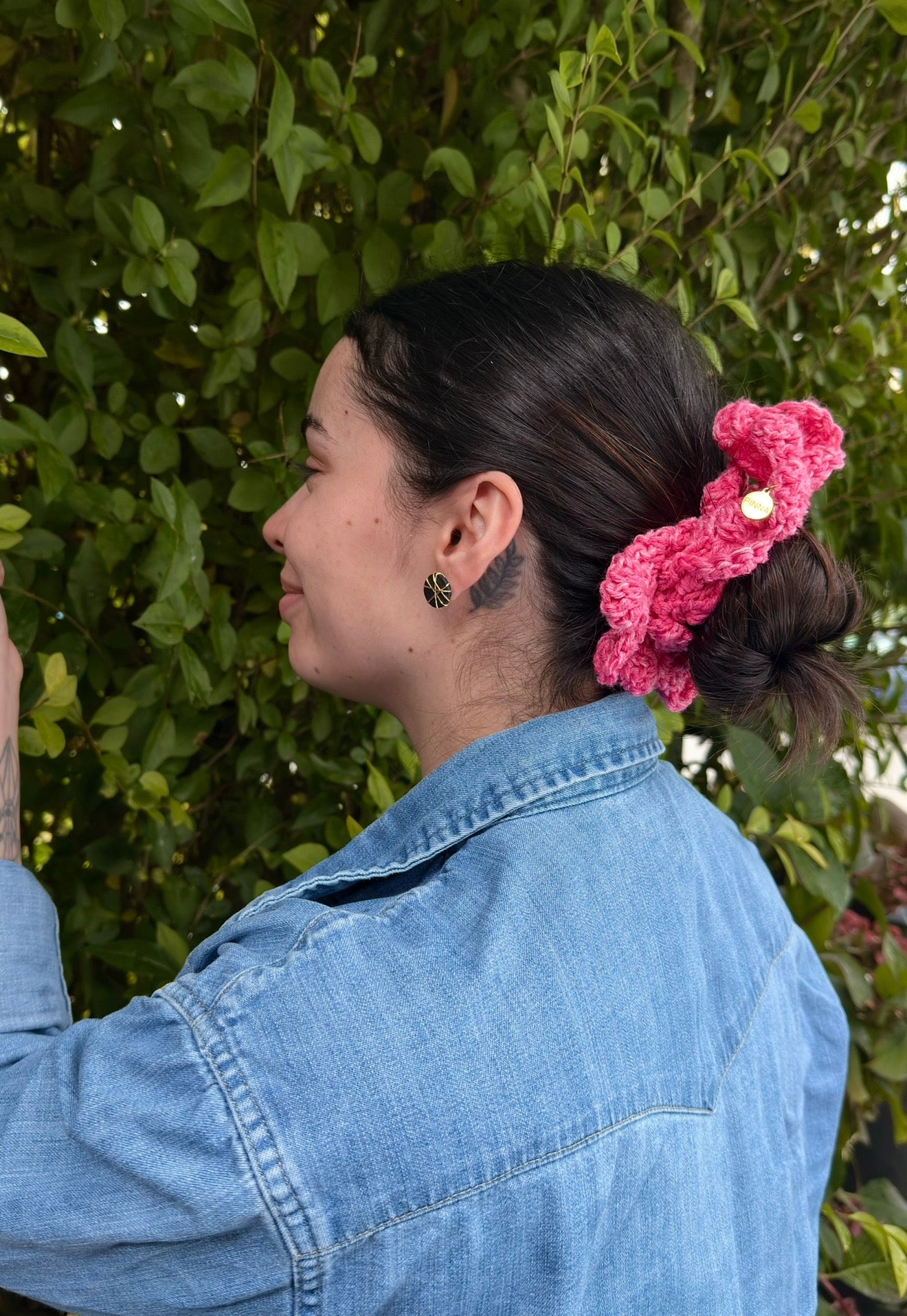 Coleta Tejida | Rosa
