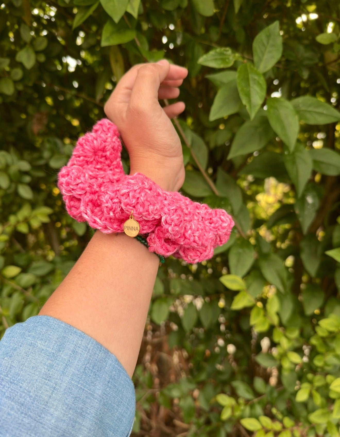 Coleta Tejida | Rosa