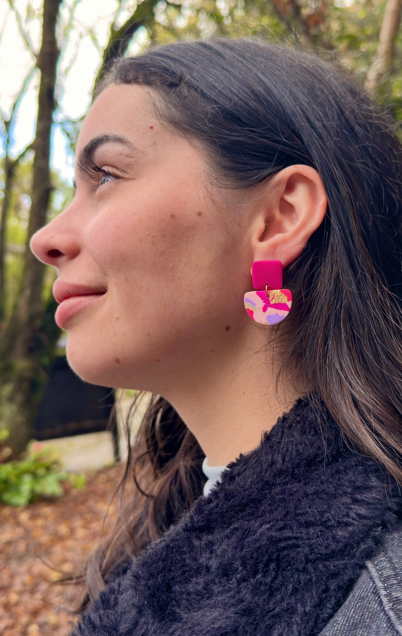 Nina | Golden Fucsia