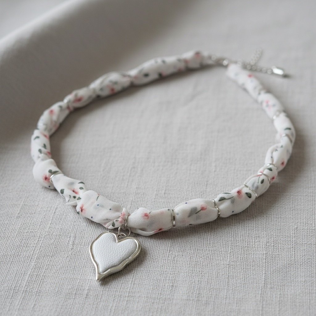 Collar | White Garden