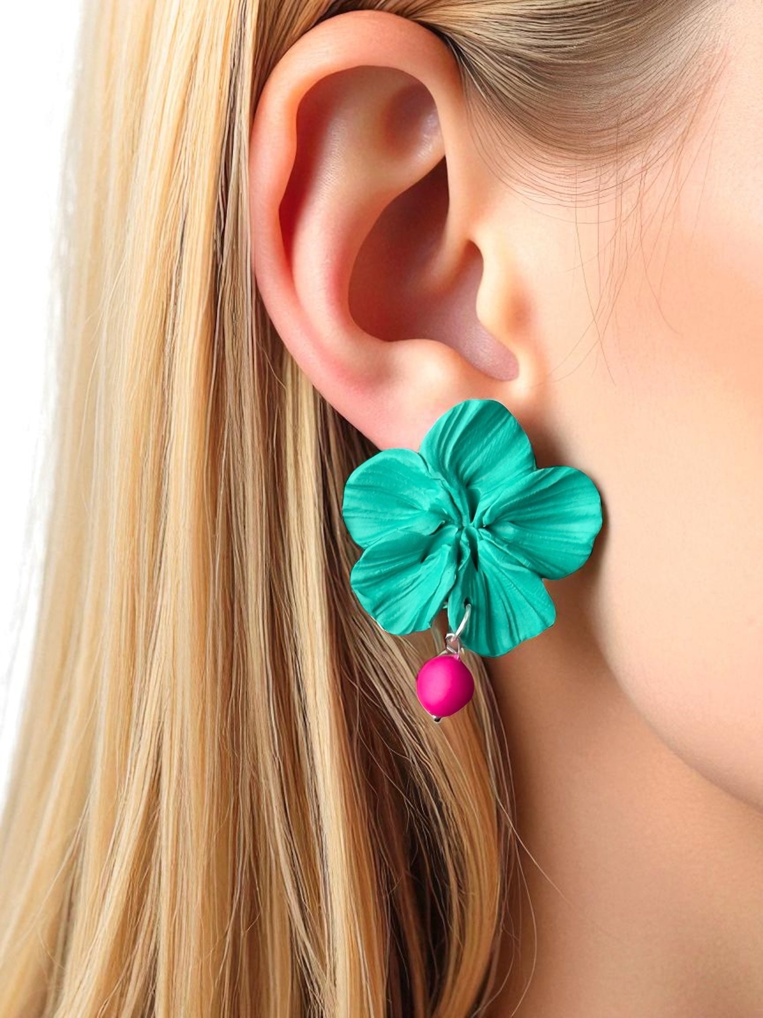 Clari | Green & Pink