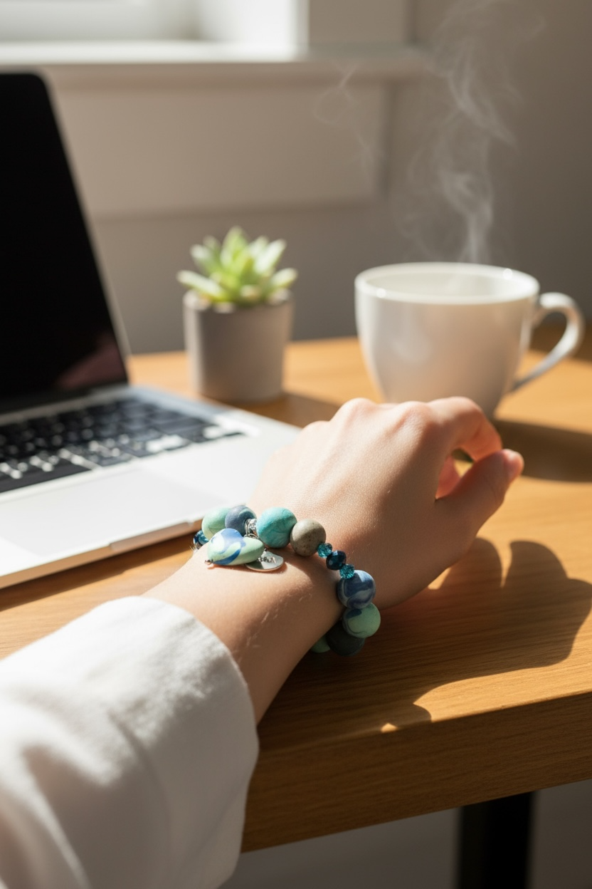 Pulsera | Blue Marble