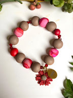 Pulsera | Red Flower