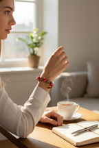 Pulsera | Red Flower
