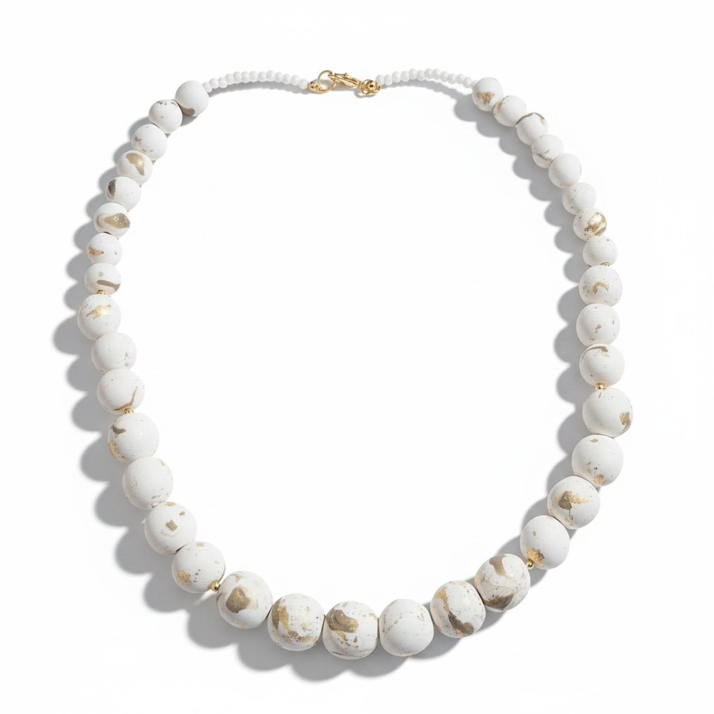 Collar | Golden White