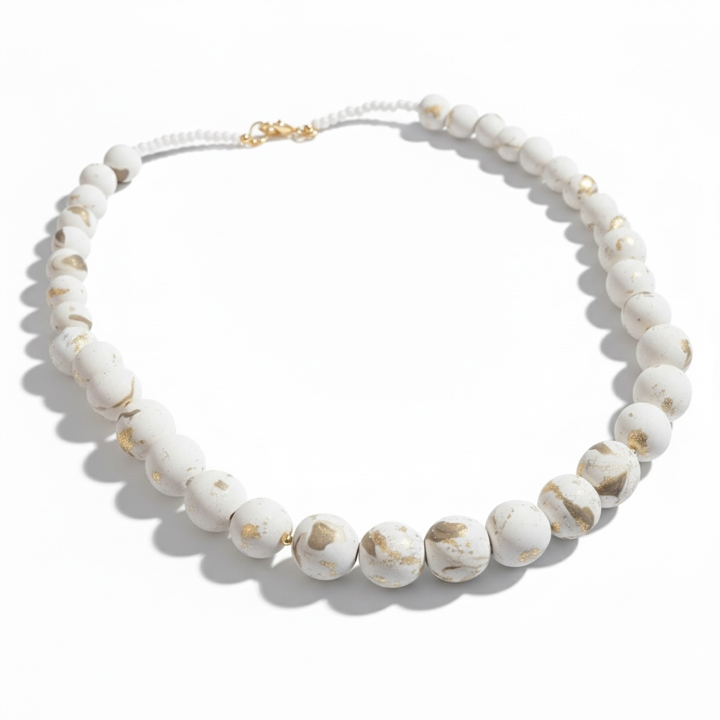 Collar | Golden White