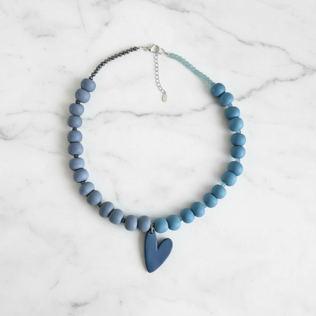Collar | Blue Heart