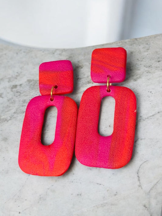 Eva | Red & Fucsia