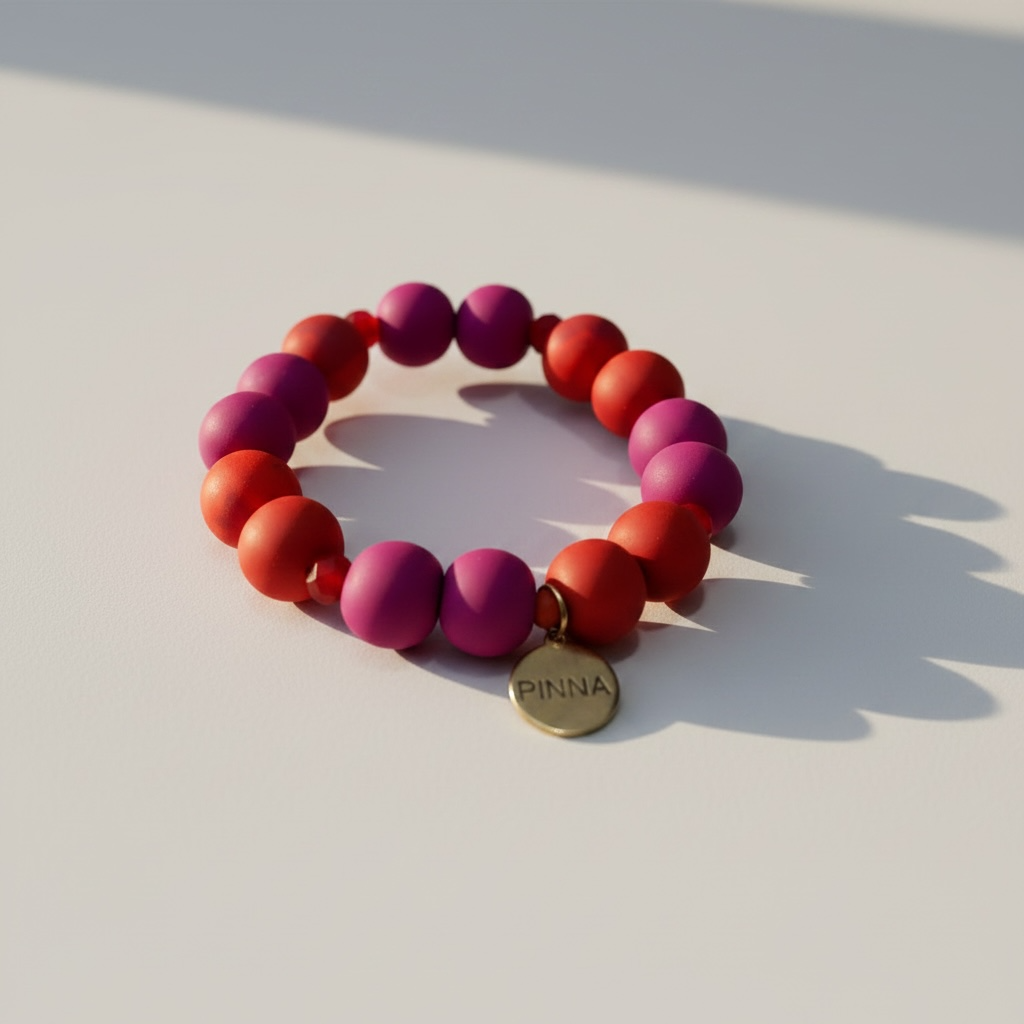 Pulsera | Fucsia Red