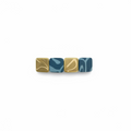 Hairclip | Blue & Gold