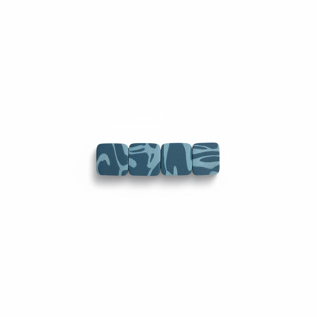 Hairclip | Blue Square