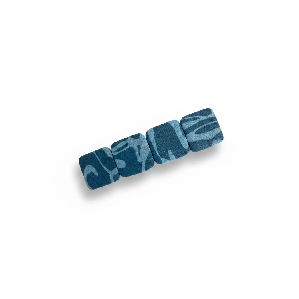 Hairclip | Blue Square