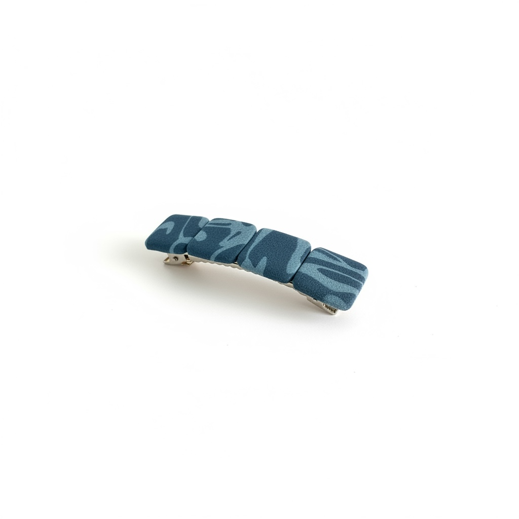 Hairclip | Blue Square