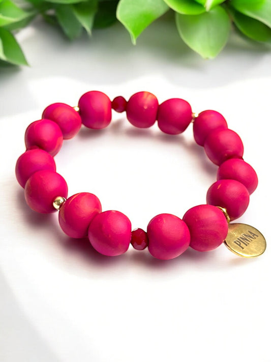 Pulsera | Fucsia Red