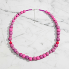 Collar | Soft Pink Marble