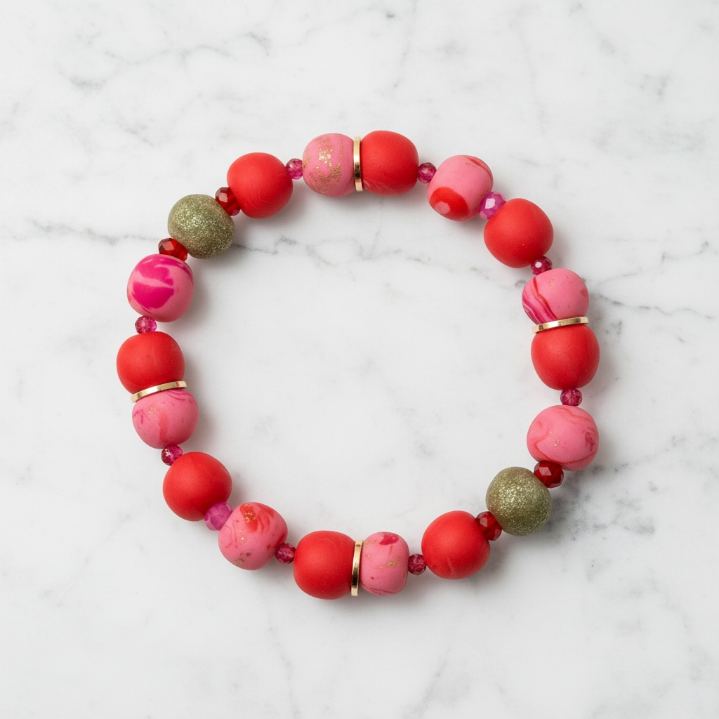 Pulsera | raspberry golden
