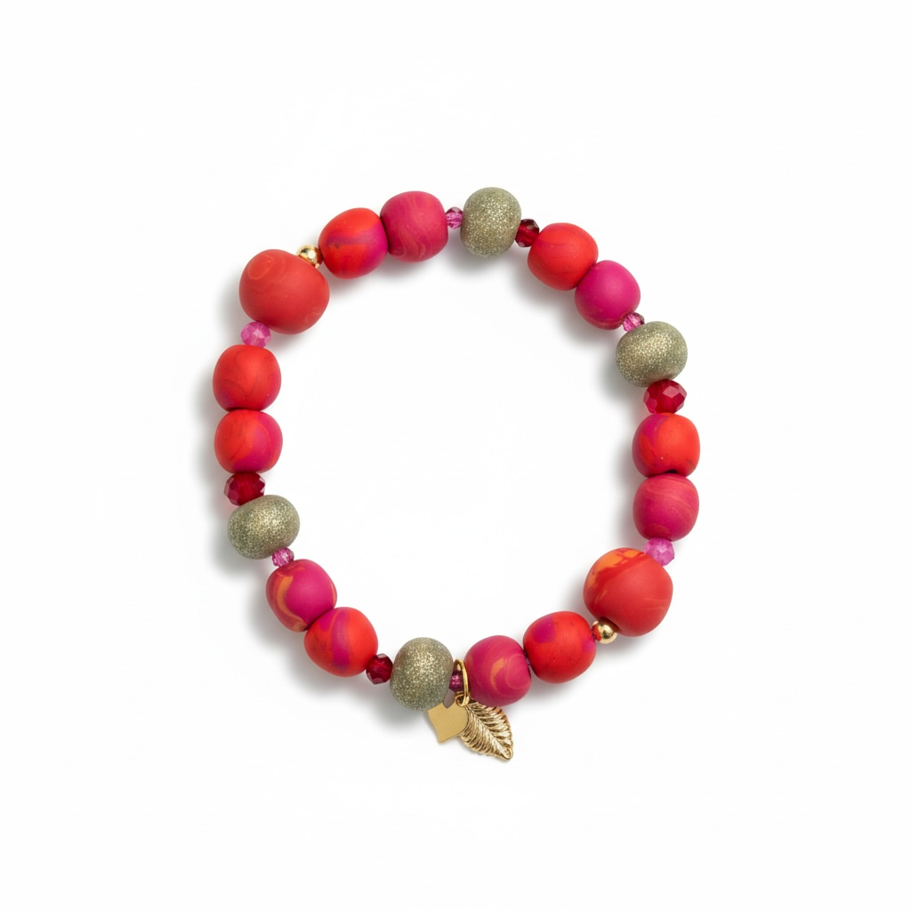 Pulsera | Red & Pink