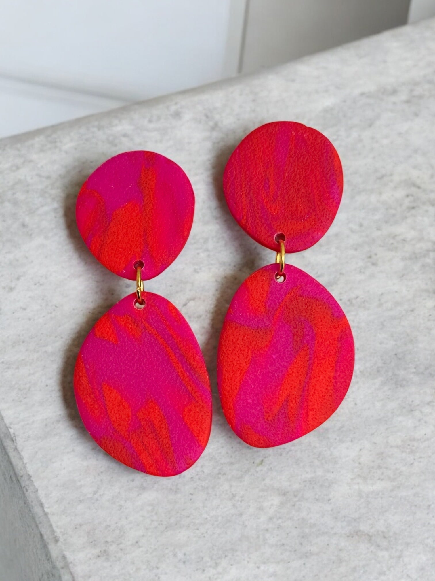 Zoe | Red & Fucsia