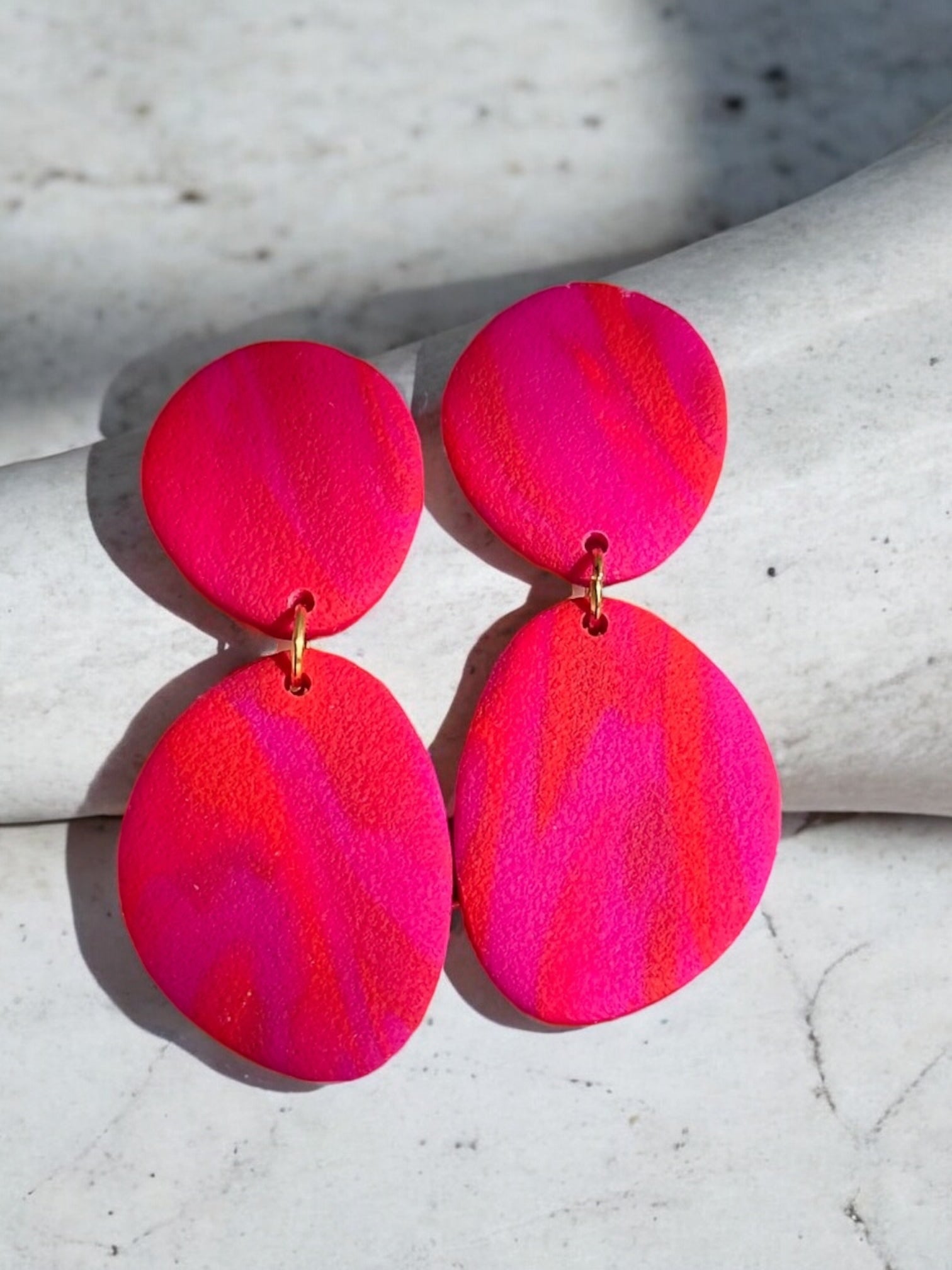 Zoe | Red & Fucsia