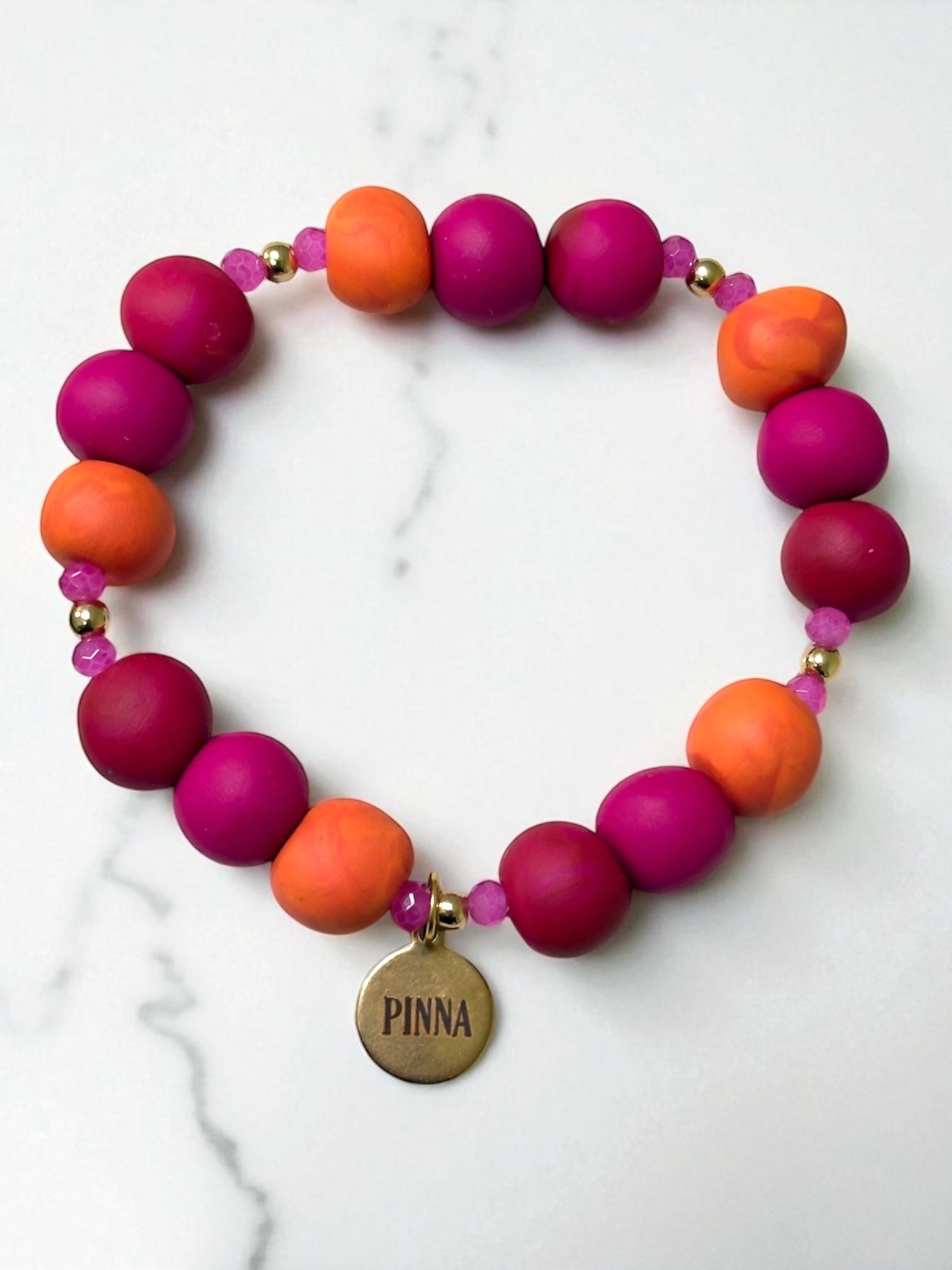 Pulsera | Fucsia & Orange