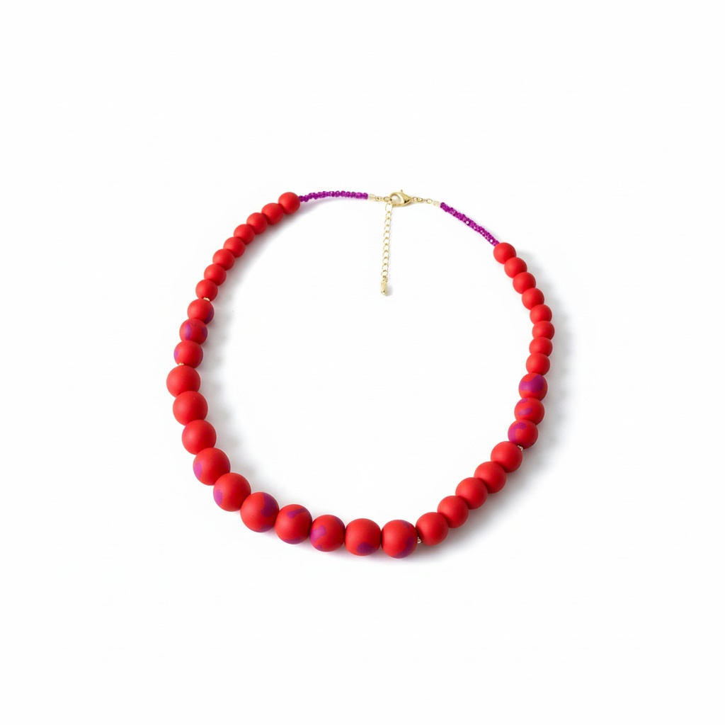 Collar | Fucsia Red