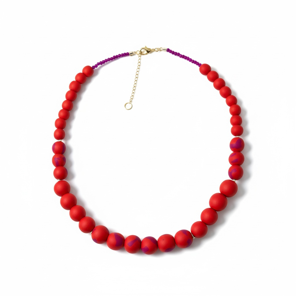 Collar | Fucsia Red