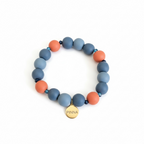 Pulsera | Orange Blue