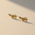 Mini corazón alado | Oro