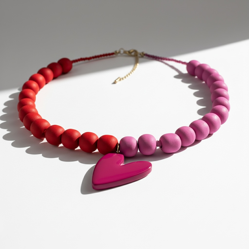 Collar | Pink Heart