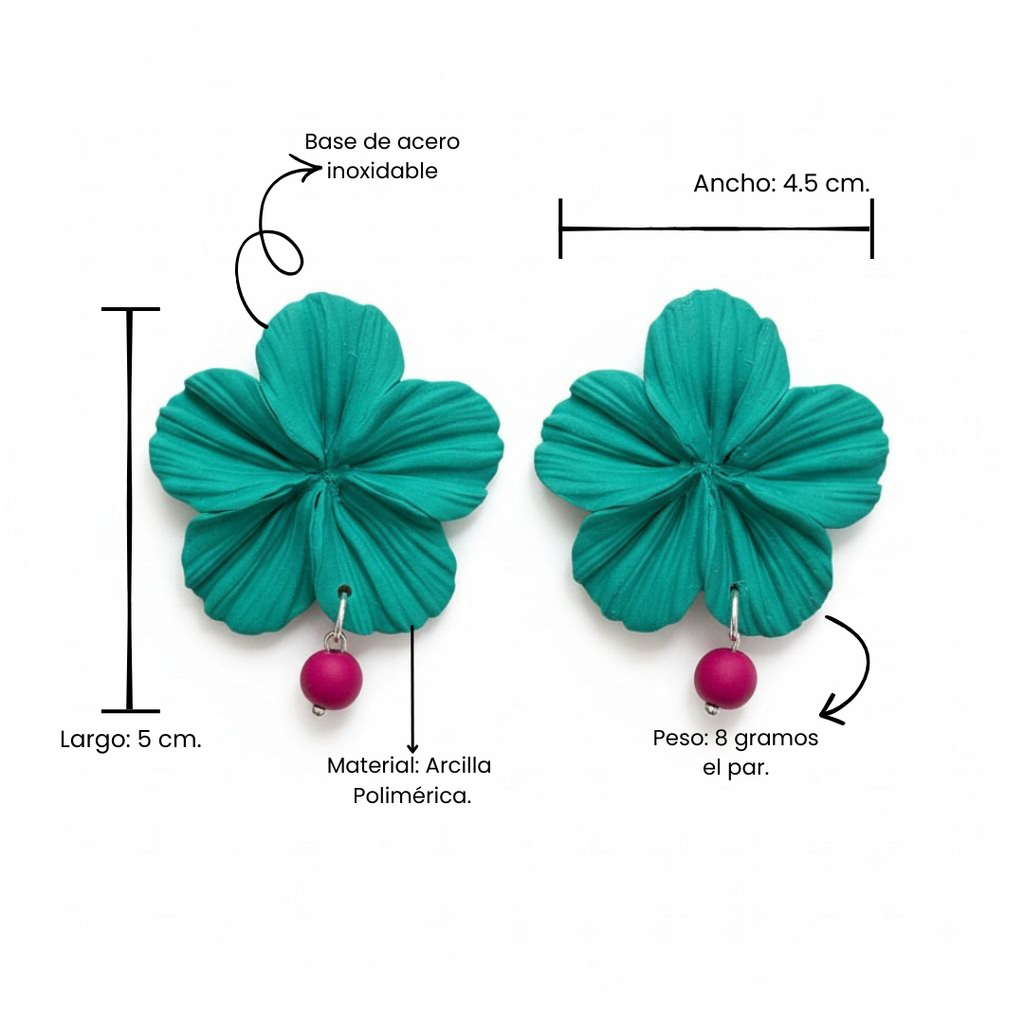 Clari | Green & Pink