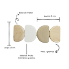 Hairclip | Beige Moon