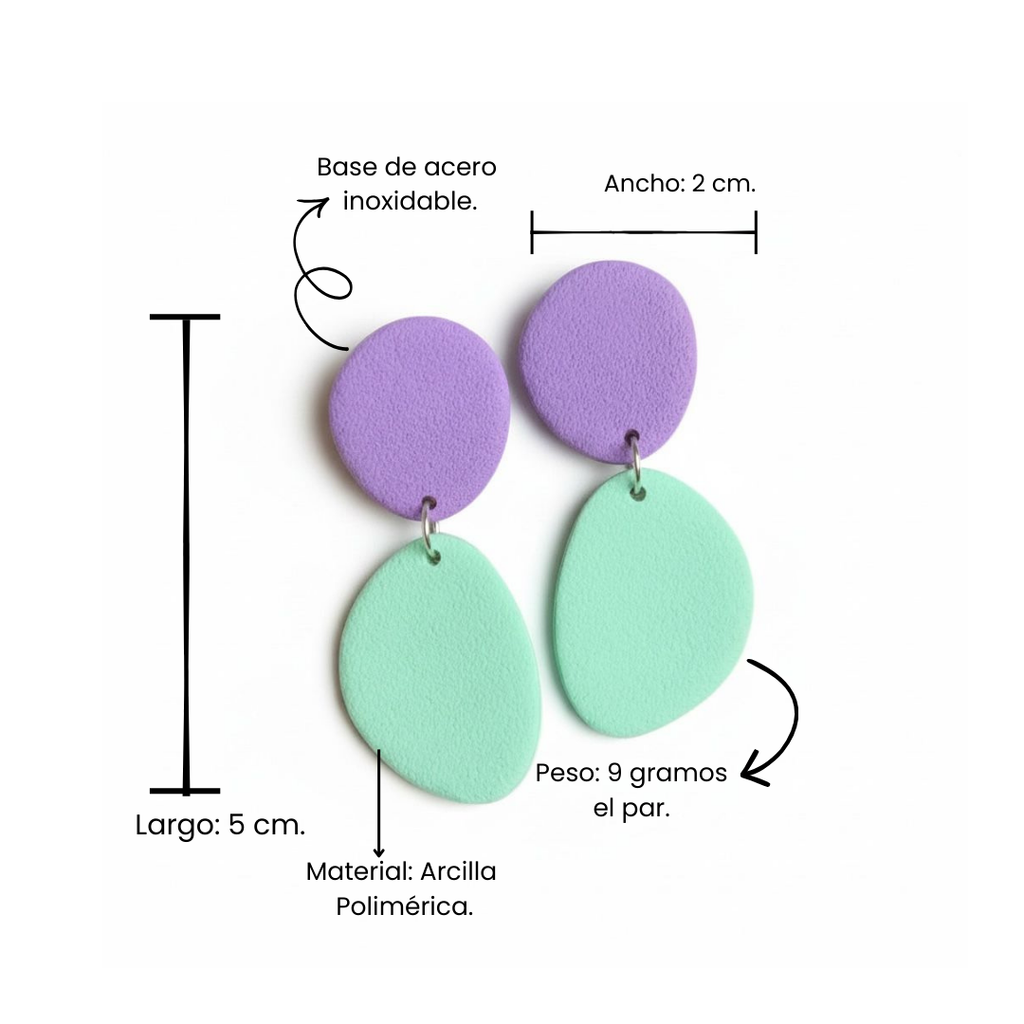 Zoe | Lila & Verde Agua