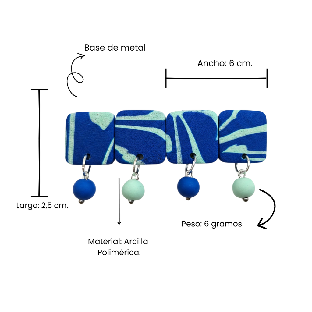 Hairclip | Ocean Blue
