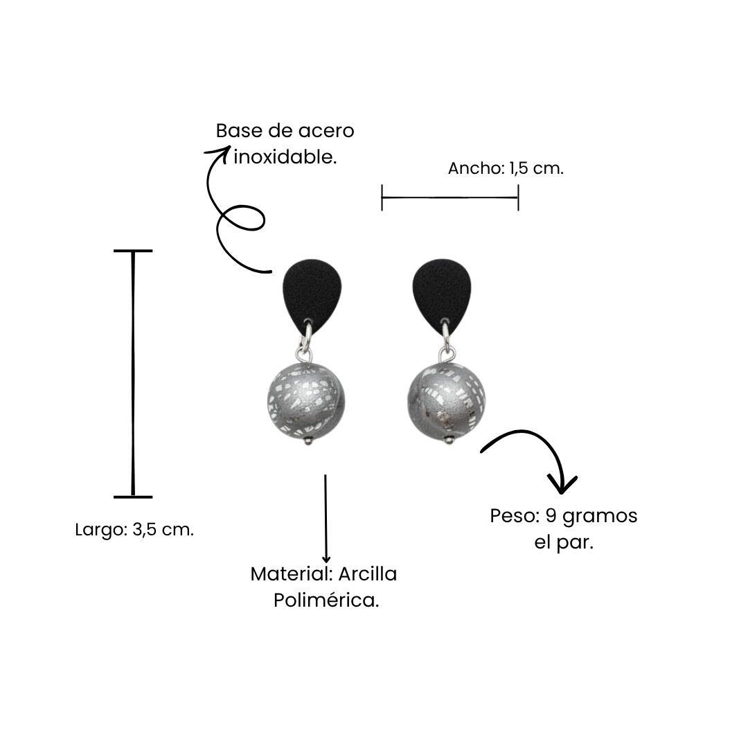 Alba | Silver Black