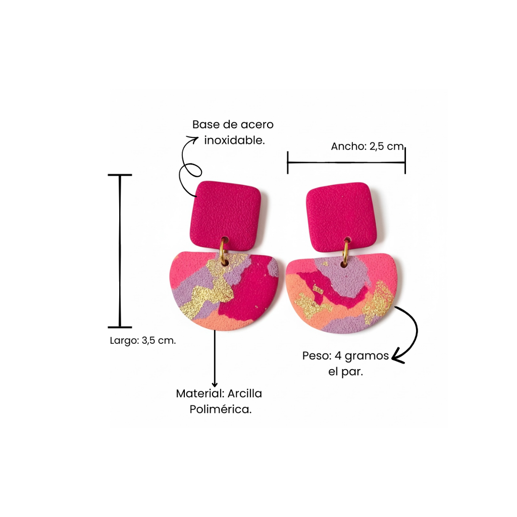 Nina | Golden Fucsia