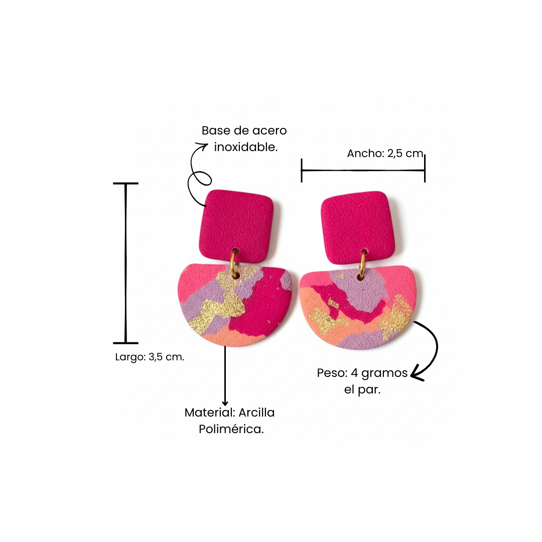 Nina | Golden Fucsia