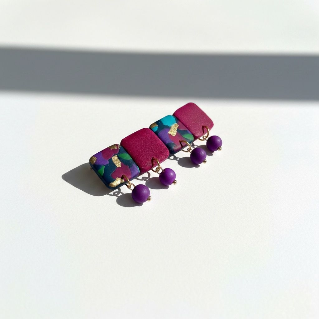 Hairclip | Fucsia Black Colors