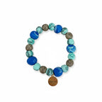 Pulsera | Blue & Gold