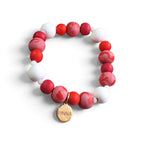 Pulsera l White velvet