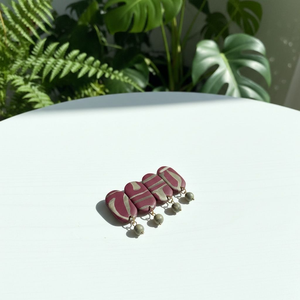 Hairclip | Wine Golden