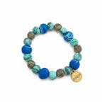 Pulsera | Blue & Gold
