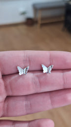 Mini Mariposa | Plata