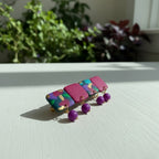Hairclip | Fucsia Black Colors