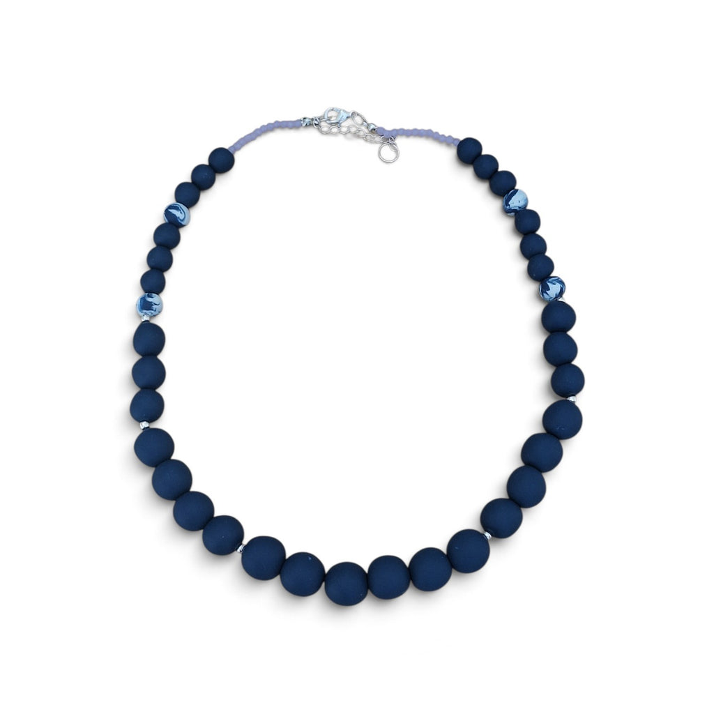 Collar | Dark Blue marble